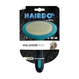 M-pets Cepillo Hairdo Oval Slicker Para Perro - L