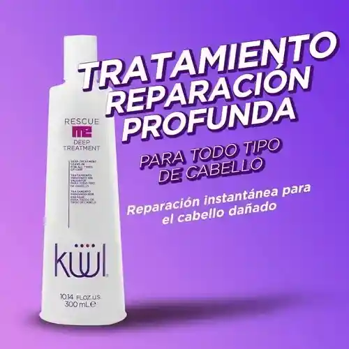 Kuul Rescue Me Tratamiento Capilar Profundo Sin Enjuague