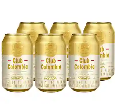 Club Colombia Cerveza Dorada En Lata 330ml (6 Unidades)