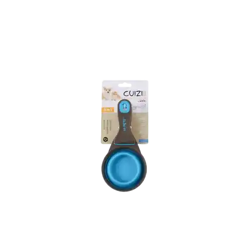 M-pets Cuchara Plegable Cuizi Azul Para Mascotas - 237 Ml