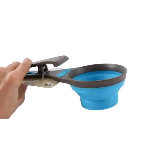 M-pets Cuchara Plegable Cuizi Azul Para Mascotas - 237 Ml