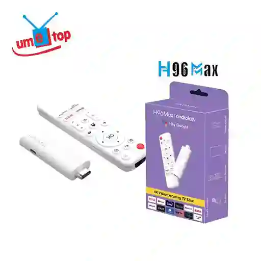Android Tv Stick H96 Max – 4k Ultra Hd | 4gb Ram + 32gb Rom