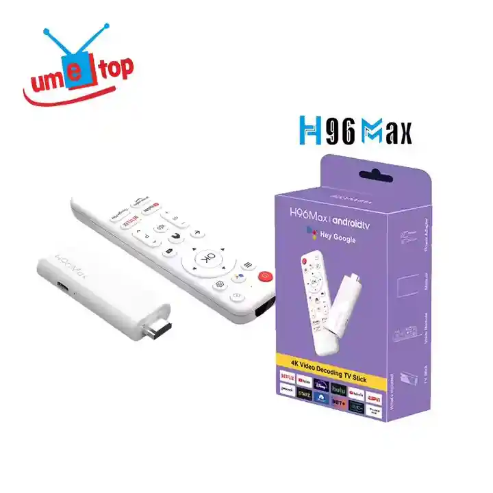 Android Tv Stick H96 Max – 4k Ultra Hd | 4gb Ram + 32gb Rom
