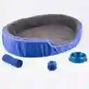 Cama Perro Clark 68x19x90 Cm Azul Rey