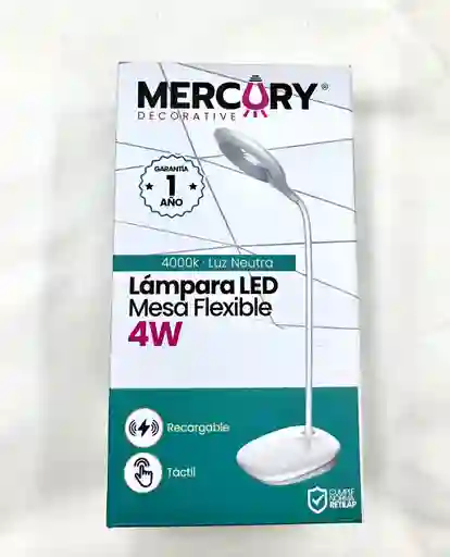 Lampara Led Flexible Para Mesa 4w