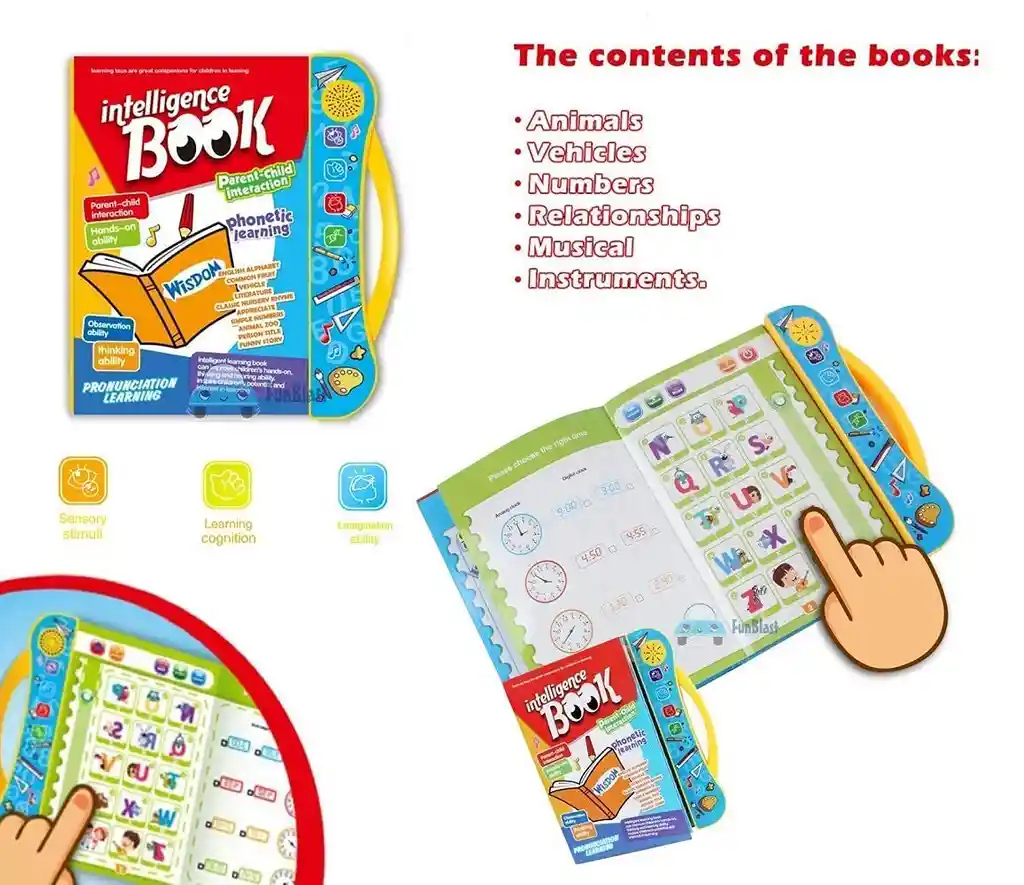 Libro Educativo Interactivo Para Niños