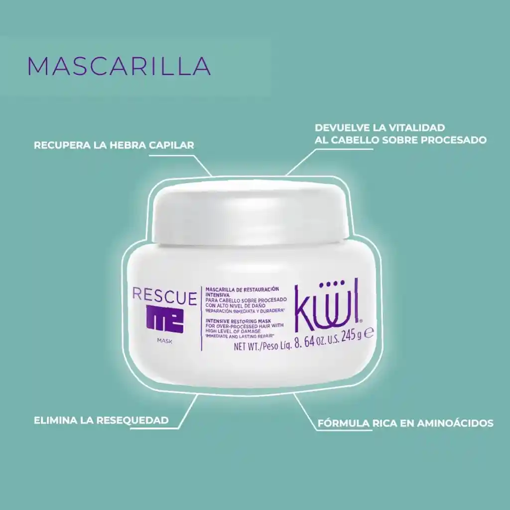 Kuul Rescue Me Mascarilla 245 G
