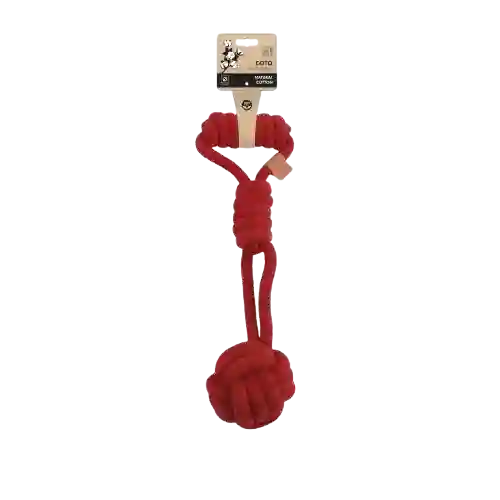 M-pets Juguete Pelota De Tirar Roja Para Perro - 36 Cm