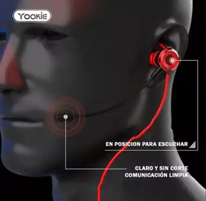 Audifonos Con Microfono Desmontable/auriculares De Cable Alambricos