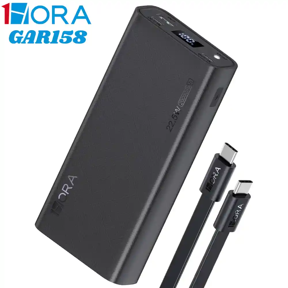 Power Bank Bateria Portatil 1hora Gar158 20000 Mah 22.5w