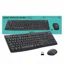 Combo De Teclado Y Mouse Silent Wireless Mk295