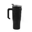 Vaso Térmico Frío Y Calor, Mug Hermético Con Pitillo Metálico Y Asa, Acero Inoxidable - Termo 1.2 Litros