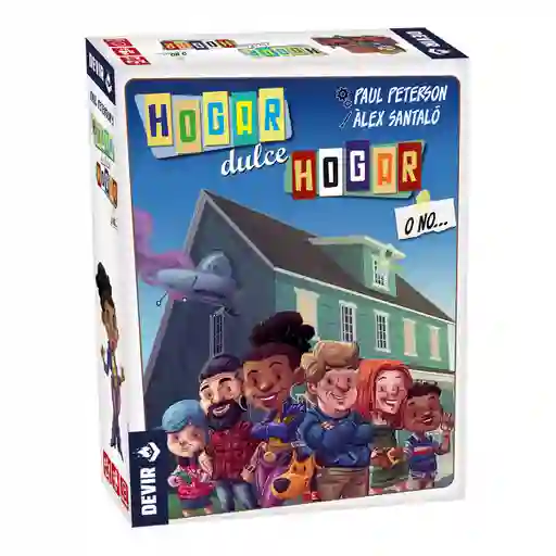 Juego De Mesa Cooperativo Hogar Dulce Hogar O No Para Niños