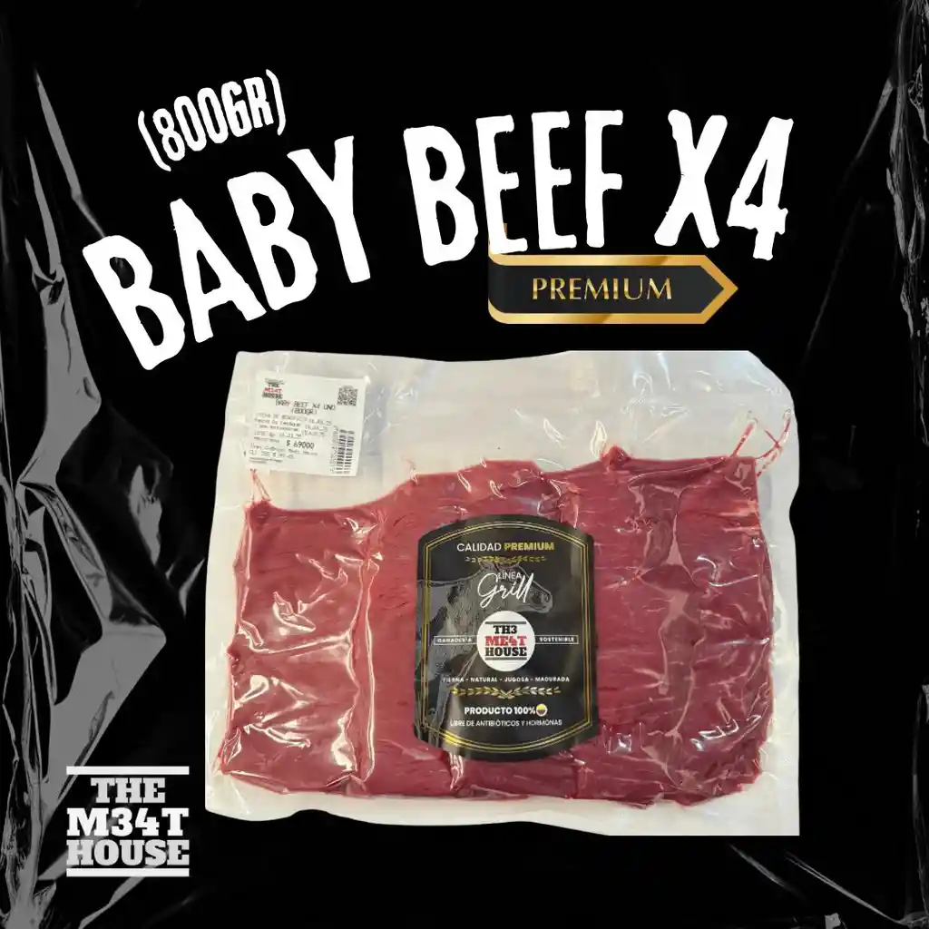 Baby Beef X 4 Unidades