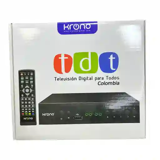Decodificador Tdt Krono – Televisión Digital Gratuita Con Imagen Nítida Y Señal Estable Para Todo Colombia.