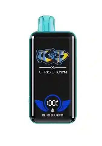 Vaper Chris Brown 15.000 Puff - Blue Slurpie