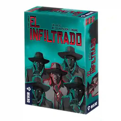 Juego De Mesa El Infiltrado Devir Para Adultos