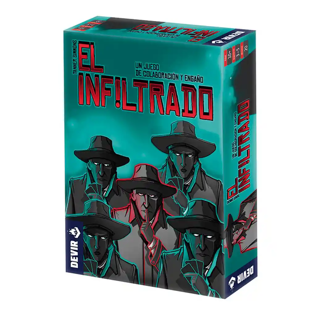 Juego De Mesa El Infiltrado Devir Para Adultos