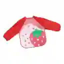 Babero Delantal Para Bebés Niños Manga Larga Impermeable