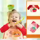 Babero Delantal Para Bebés Niños Manga Larga Impermeable