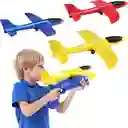 Avión Con Pistola Lanzador Juguete De Vuelo Para Niños