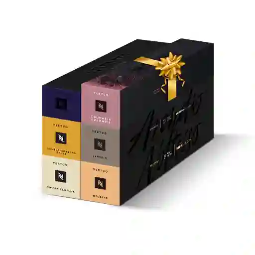 Obsequio 10 Cápsulas Colombia + Pack X 50 Cápsulas Vertuo Nespresso