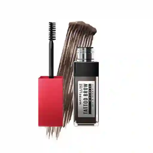 	 Styling Gel De Cejas Maybelline Tattoo Brow 36h Styling Gel Tono Medium Brown Marrón Medio 6ml