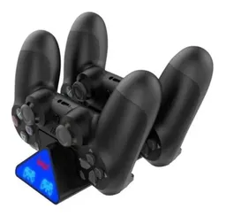 Base Carga Controles Ps4 Ipega Con Indicador