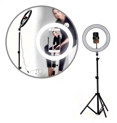 Aro De Luz De 30cm + Tripode