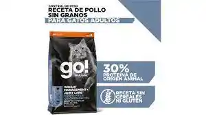 Go Gato Adulto Control Peso Sin Granos Pollo 1.4 Kg