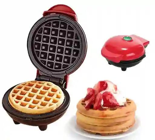 Mini Waflera Personal Eléctrica Antiadherente Pancake
