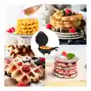 Mini Waflera Personal Eléctrica Antiadherente Pancake