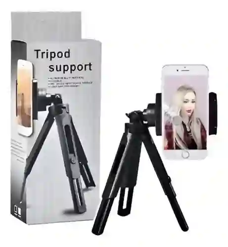 Soporte Tripode Para Celular Y Camara 360°