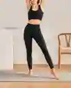 Conjunto Deportivo Negro (legging Y Top)