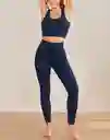 Conjunto Deportivo Athenea Blue (legging Y Top)