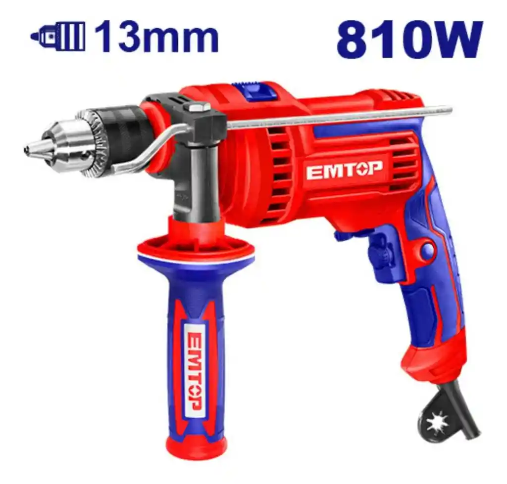 Taladro Percutor Emtop 13mm 810w