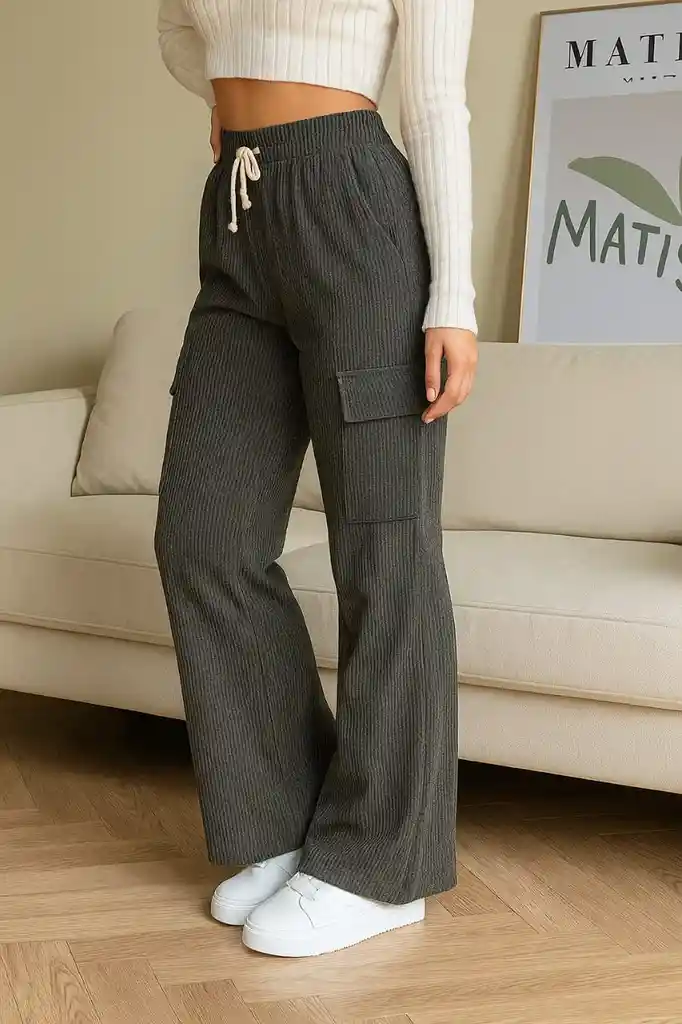 Pantalón Pana Cargo Royal Comfort