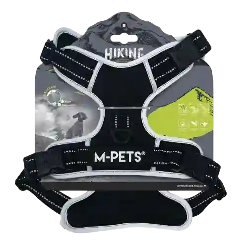 M-pets Arnés De Hiking Negro Ónix Para Perro