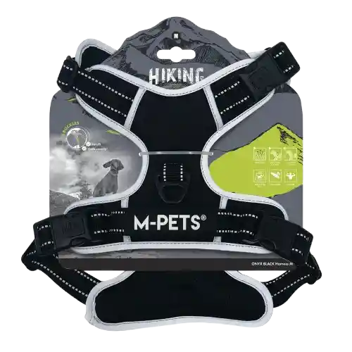 M-pets Arnés De Hiking Negro Ónix Para Perro