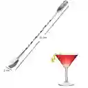 Cuchara De Cocteles Sangría Mezcladora En Acero Inoxidable