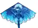 Cometa Triangular Dragon Azul + Pita De 80metros