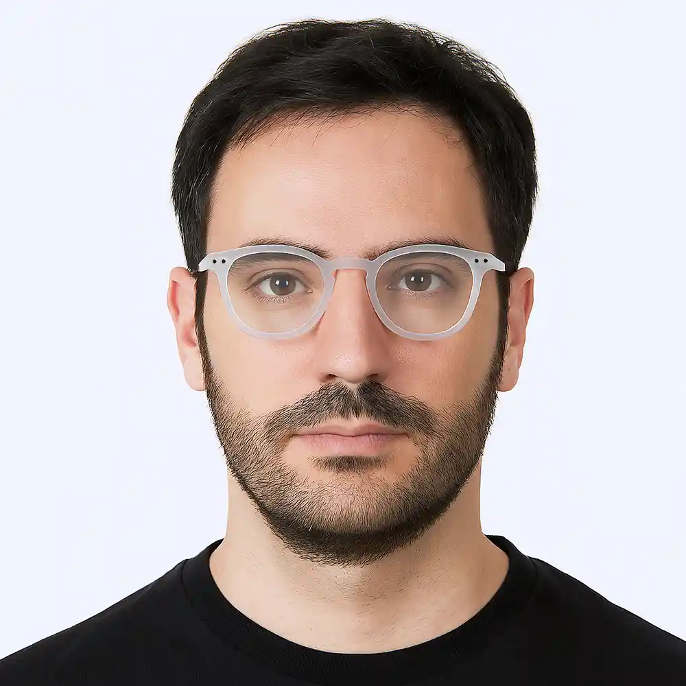 B + D Gafas Reading Dot Cristal + 2.00