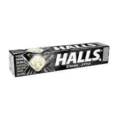 Halls Negro En Barra