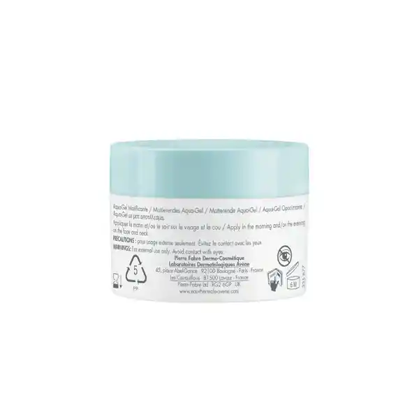 Gel Matificante Avène Cleanance Aqua Gel 50ml