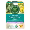Té Orgánico Traditional Medicinals Stress Ease Con Ashwagandha Y Honeybush – Relajación Natural- 0.85 Oz 24g