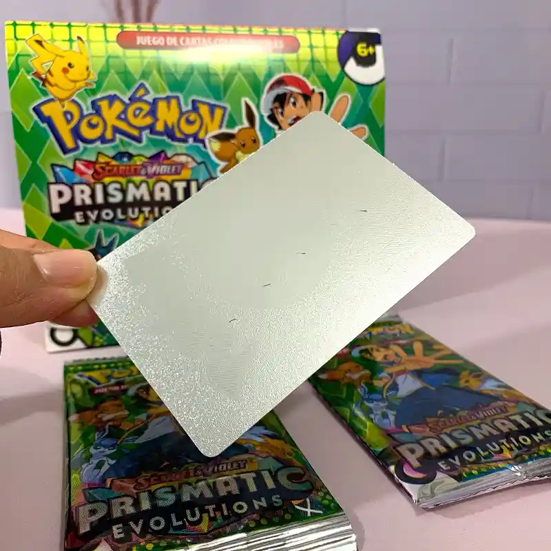 150 Cartas De Juego Pokemon Prismatic Evolution