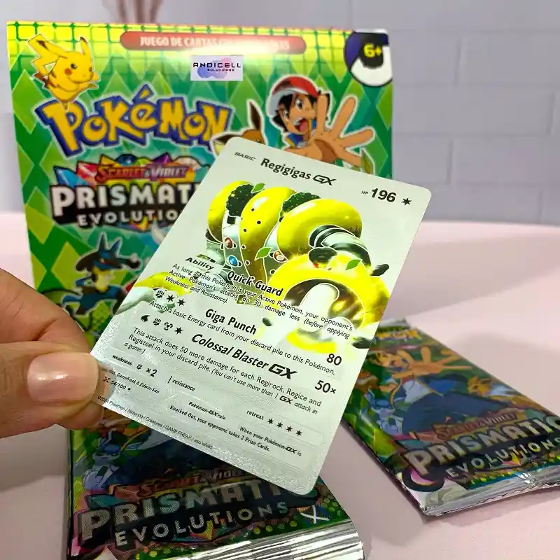 150 Cartas De Juego Pokemon Prismatic Evolution