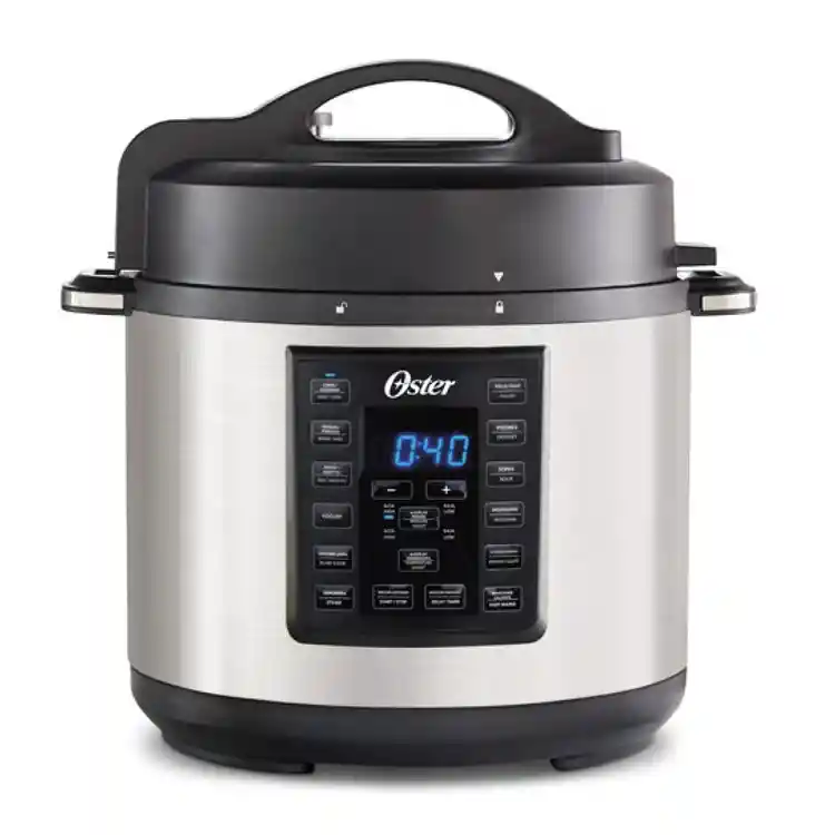 Olla Multifuncional Oster 5.7lt Bioceramic Plateado