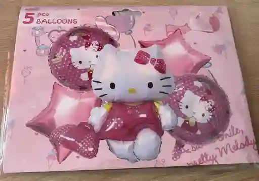 Bouquet De Globos Helleo Kitty