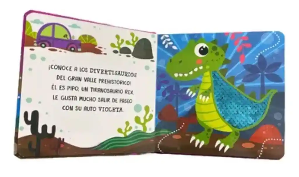 Textura Divertisaurio Lentejuelas